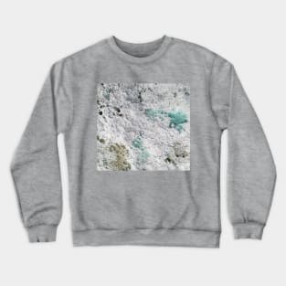 Close-up of a White Rock in Istria, Croatia Crewneck Sweatshirt